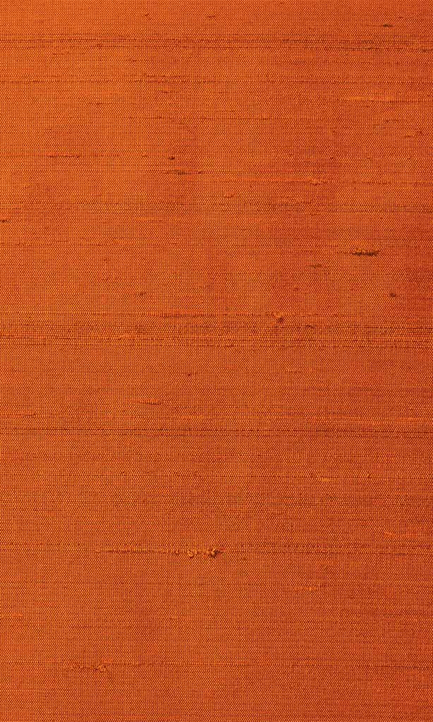 Dupioni Silk Flat, Plain, Fake, Faux, European Relaxed Roman Blinds (Orange)