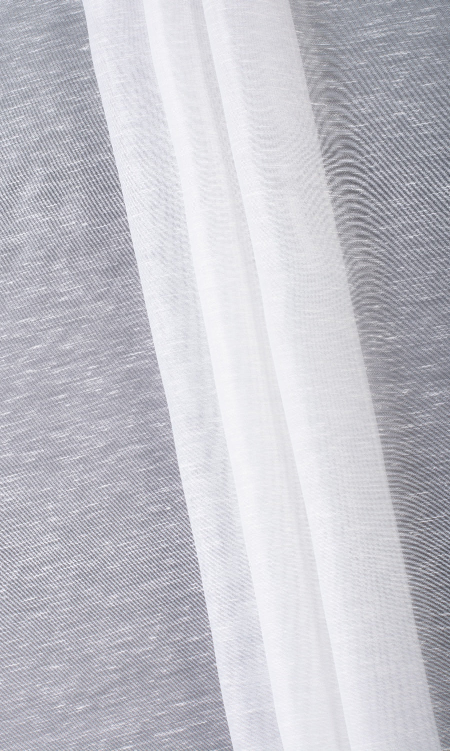 Sheer / Voile Blinds (Snow White) for Living, Bedroom, Kitchen, Bathroom