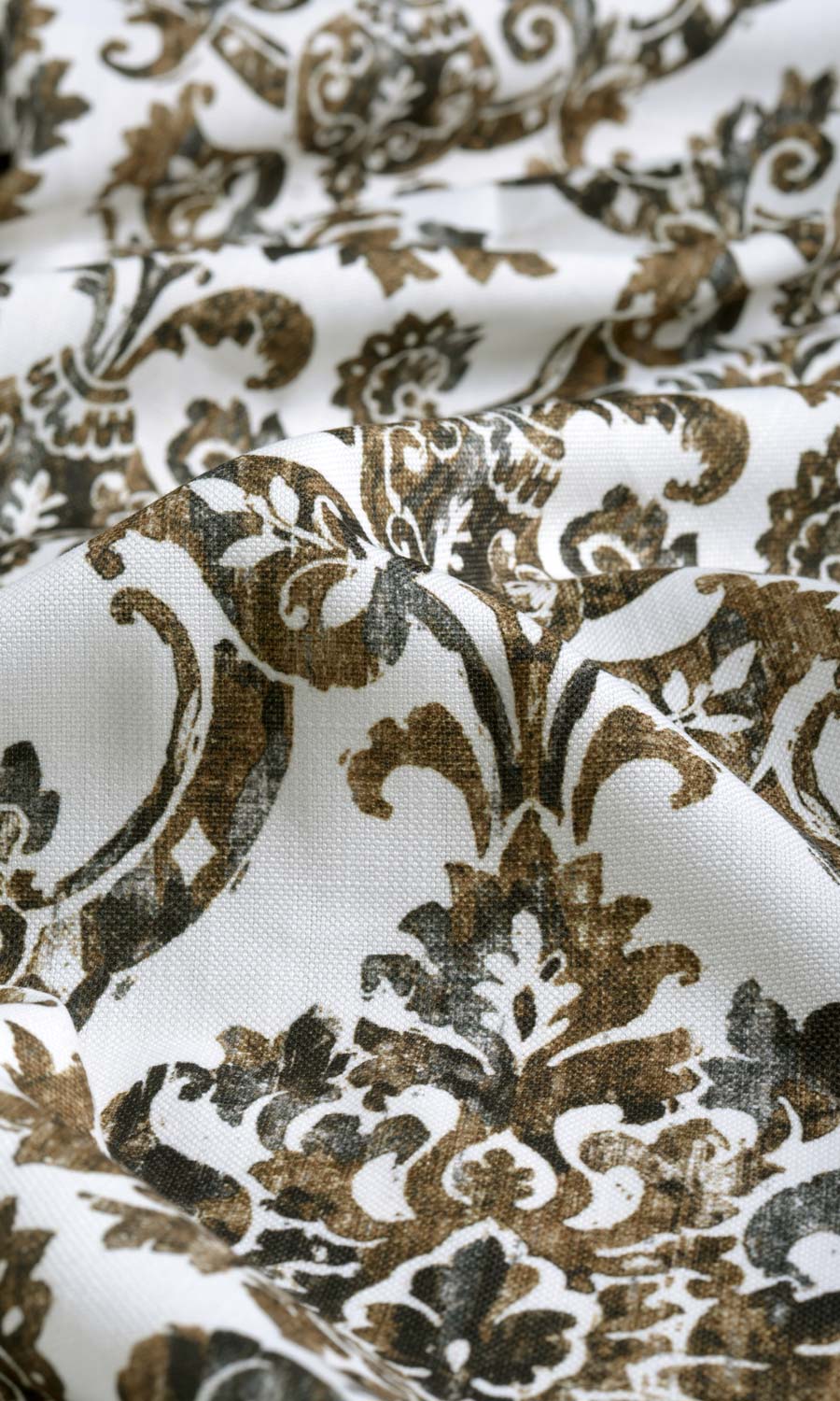 Damask / Patterned / Printed / Floral / Paisley Window Treatments Fabric Sample