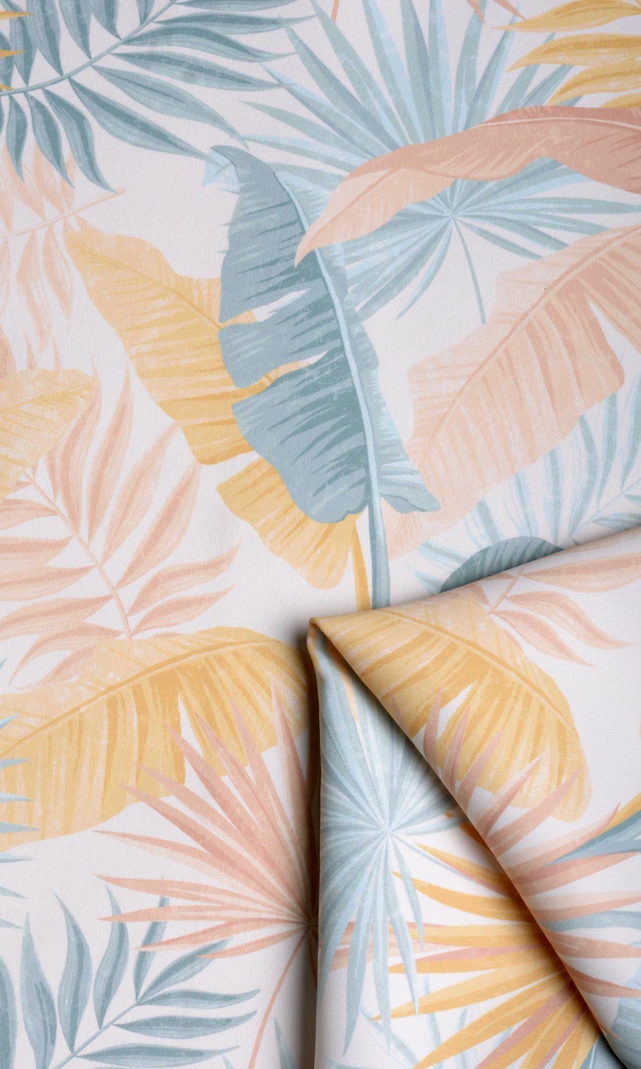 Botanical Floral Blinds (Pink/ Blue/ Yellow) Extra Long Short Wide