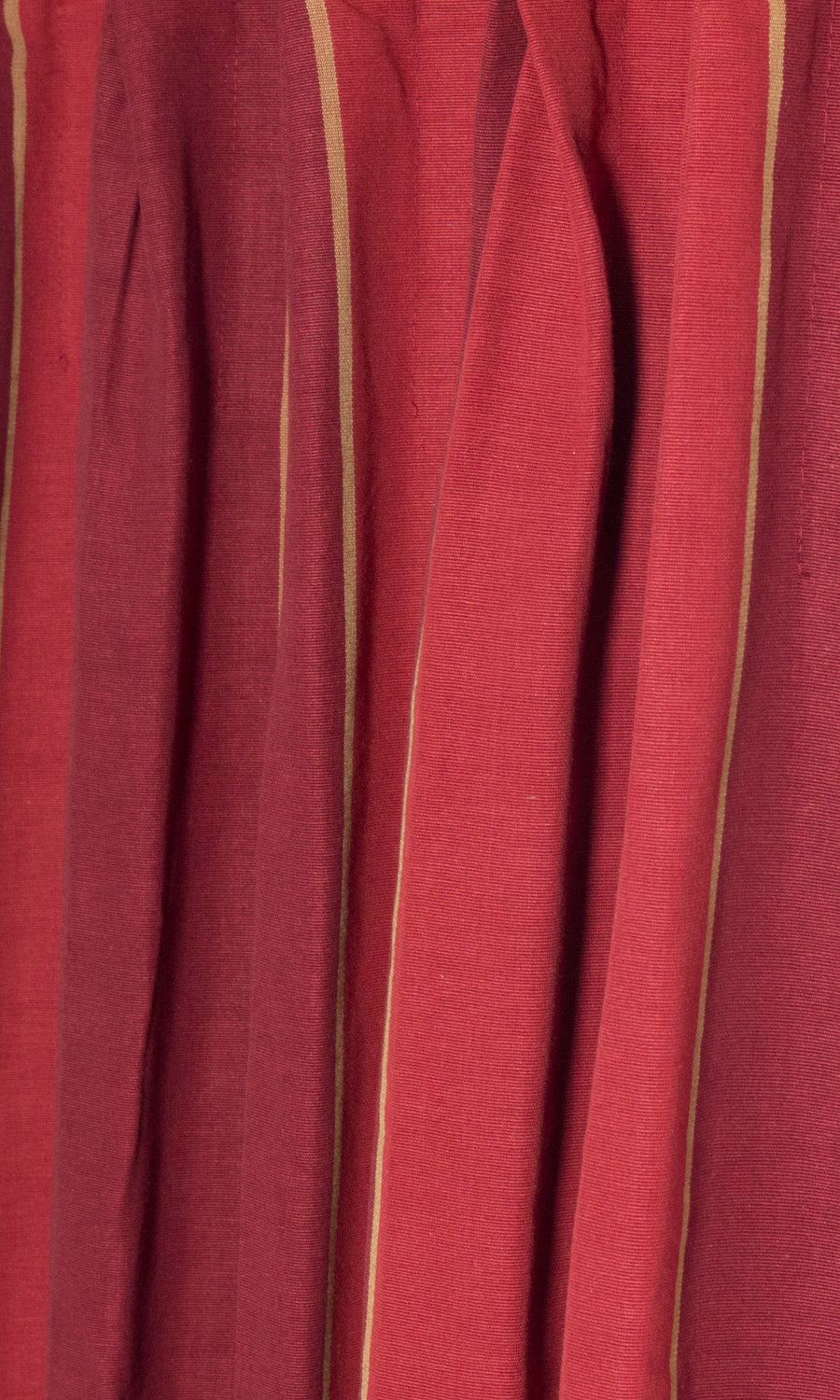 Cotton Window Treatments Fabric By the Metre (Red)