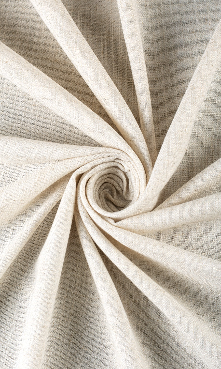 Plain Semi-Sheer Made-to-Measure Roman Blinds (Beige)