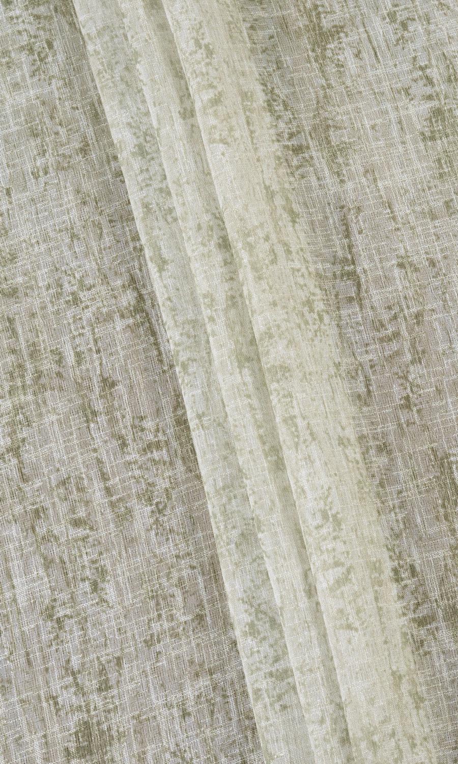 Textured Sheer Roman Blinds (Green) Extra Long Short Wide