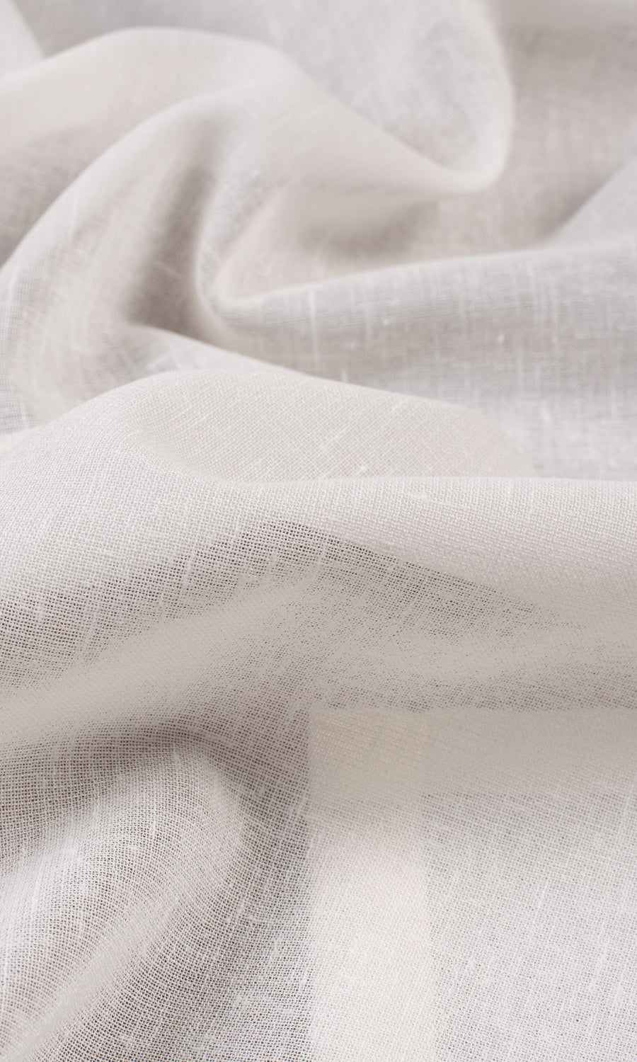 Plain Sheer Any Size Style Roman Blinds (Cream)