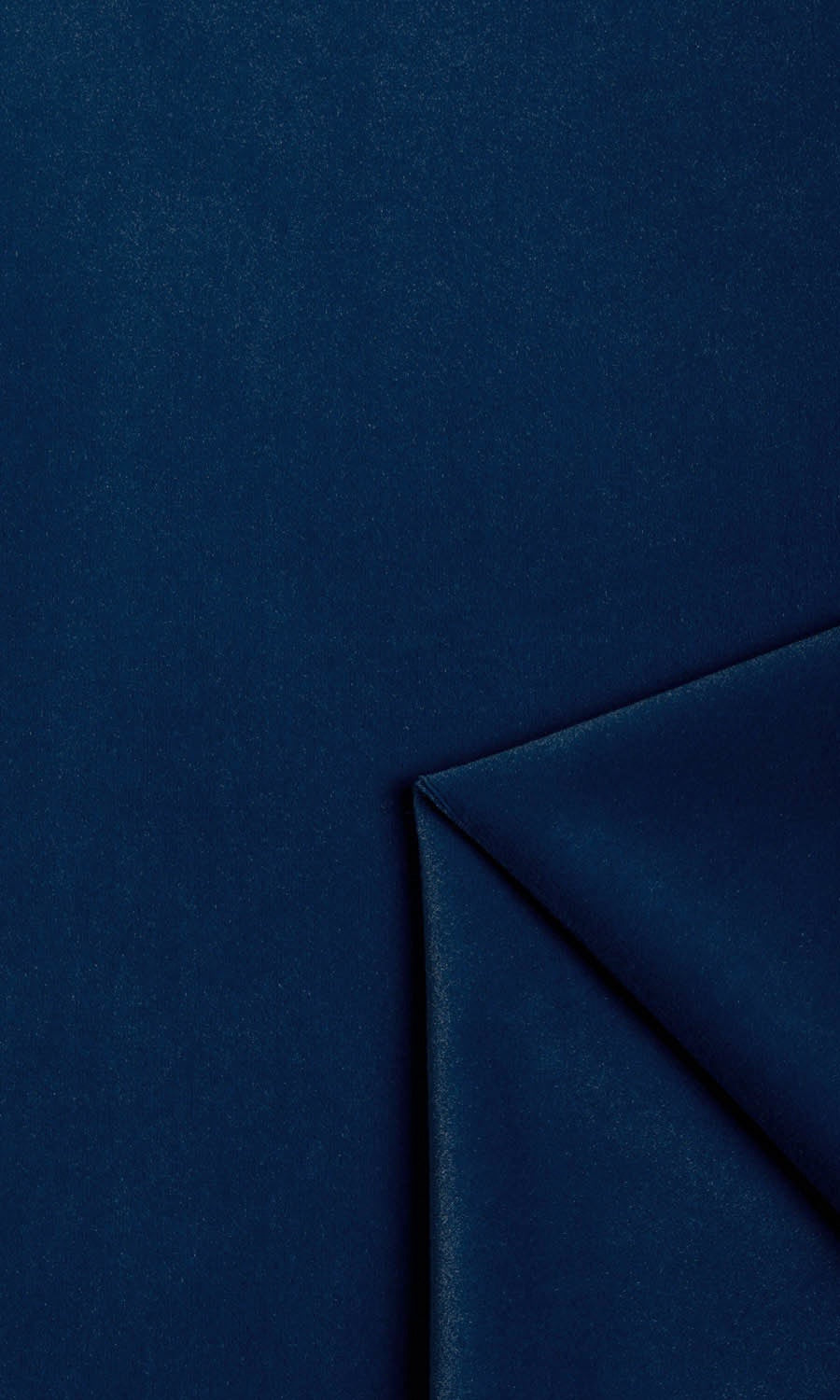 Velvet Window Treatments Fabric By the Metre (Midnight Blue)
