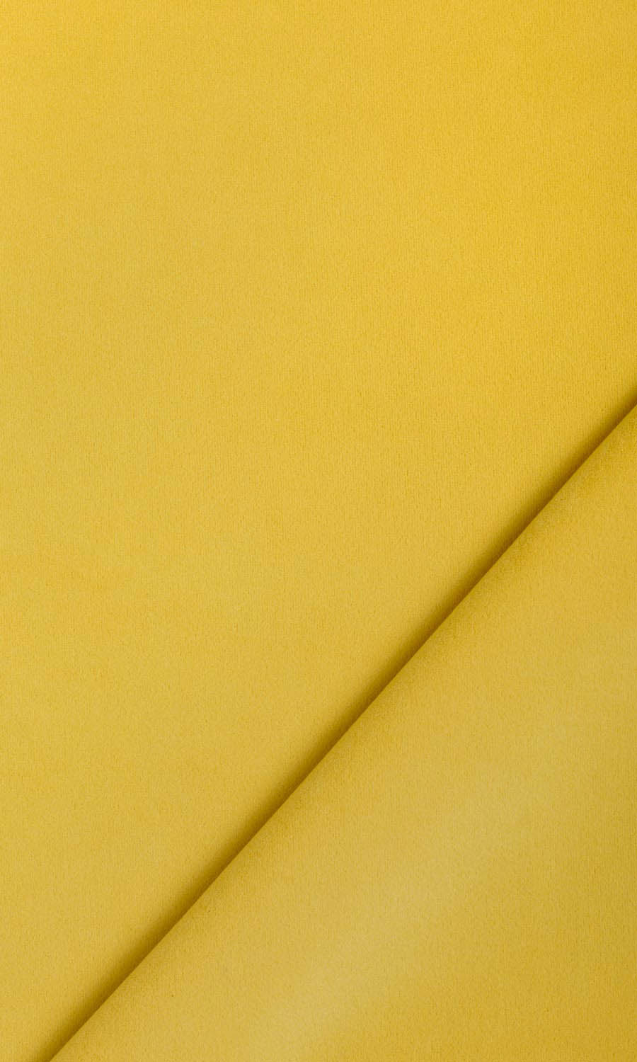 Velvet Flat, Plain, Fake, Faux, European Relaxed Roman Blinds (Yellow)