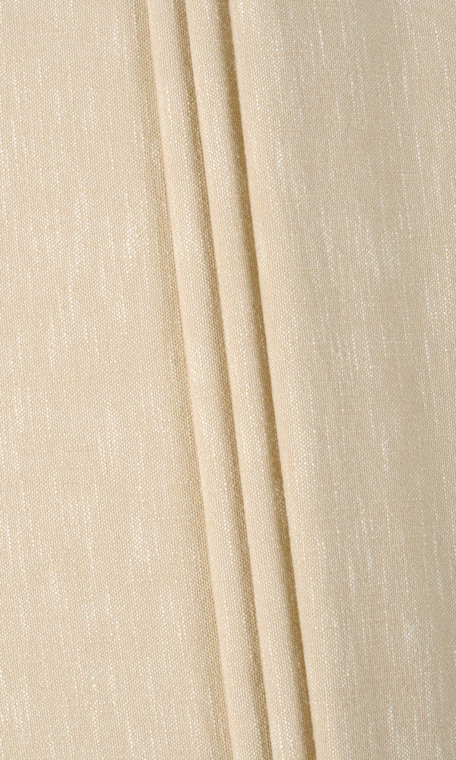 Plain Cotton Home Textile Fabric Material Sample (Beige)