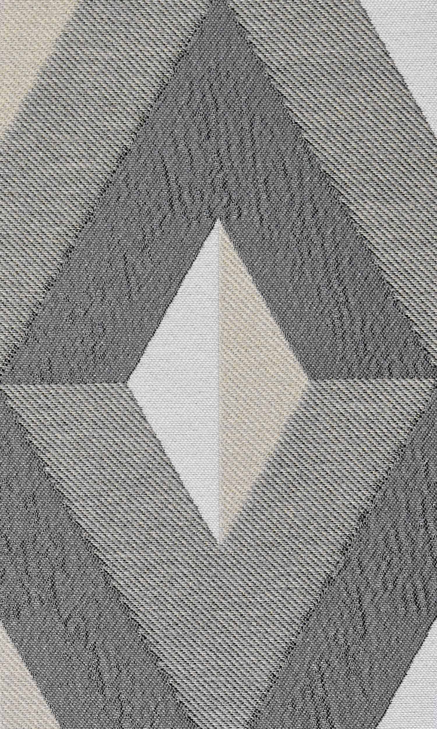 Geometric Home Textile Fabric Material By the Metre (Brown/ Gray/ White)