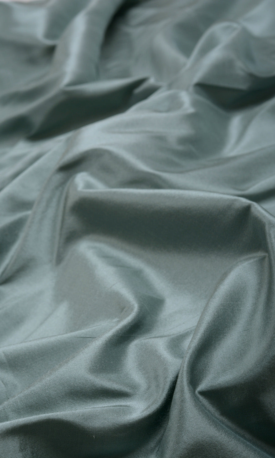 Shantung Silk Any Size Style Roman Blinds (Steel Blue/ Grey)