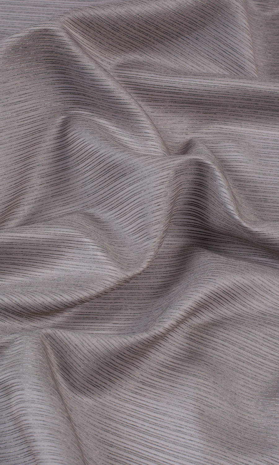 Striped Sheer Made-to-Measure Roman Blinds (Coffee Brown)