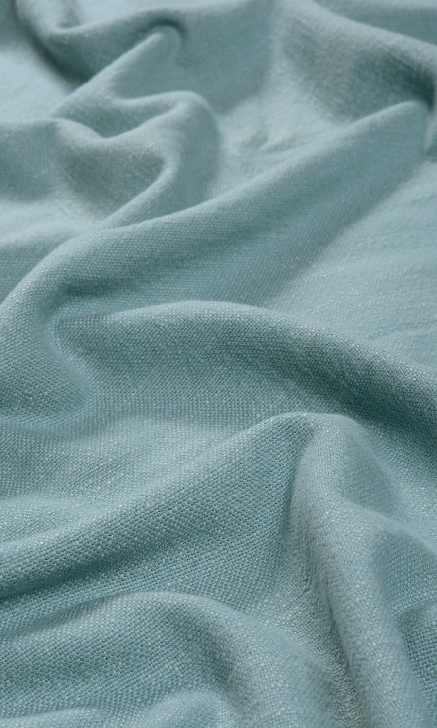 Plain Cotton Any Size Style Roman Blinds (Blue)