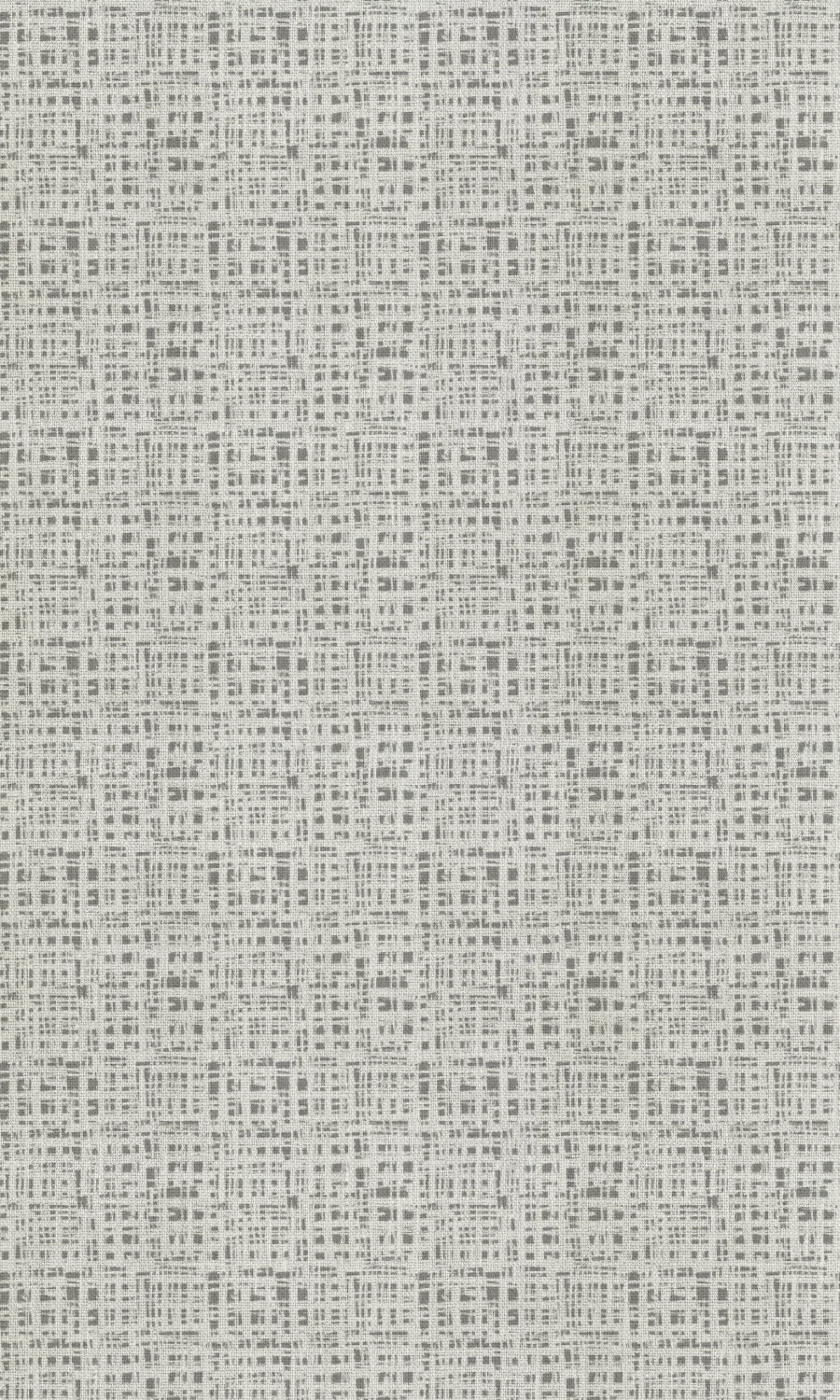 Abstract Print Fabric Material By the Metre (White/ Pewter Grey)
