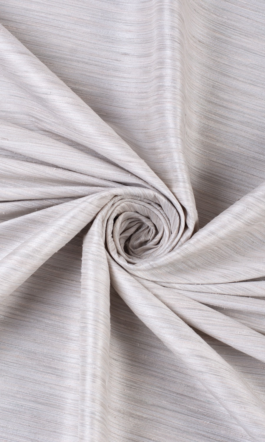 Faux Silk Free Fabric Material Sample (Pale Grey)