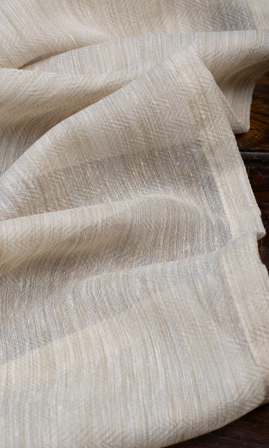 Textured Sheer Blinds (Ivory Beige)
