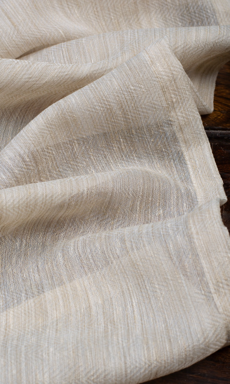 Textured Sheer Blinds (Ivory Beige)