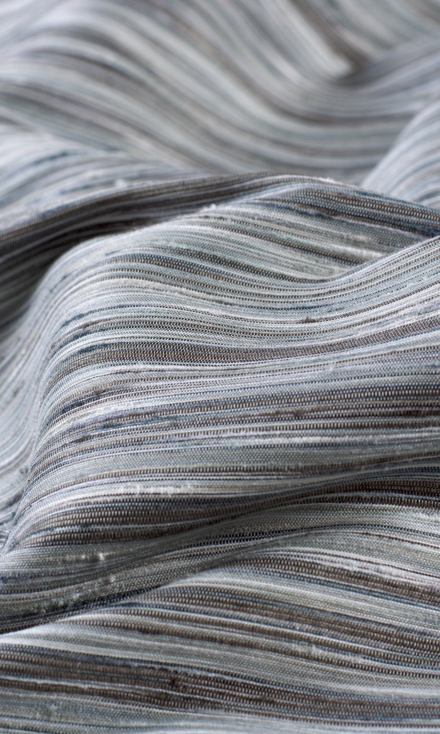 Textured Any Size Style Roman Blinds (Charcoal Gray/ Black)