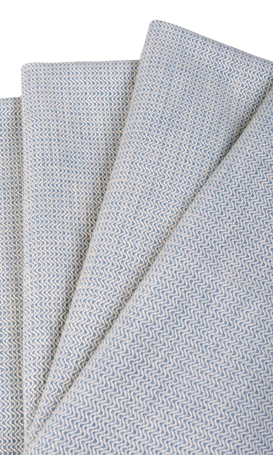 Textured  Any Size Style Roman Blinds (Blue)