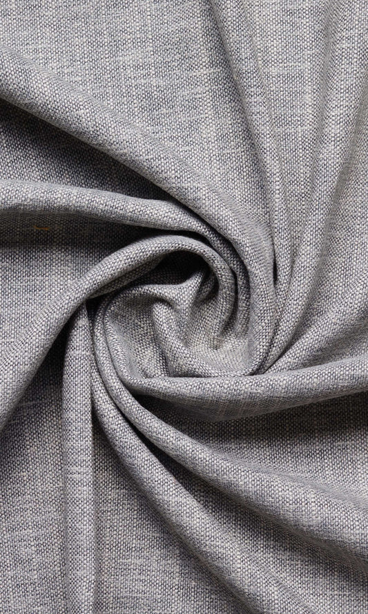 Linen-Cotton Blend  Home Décor Fabric Sample (Grey)