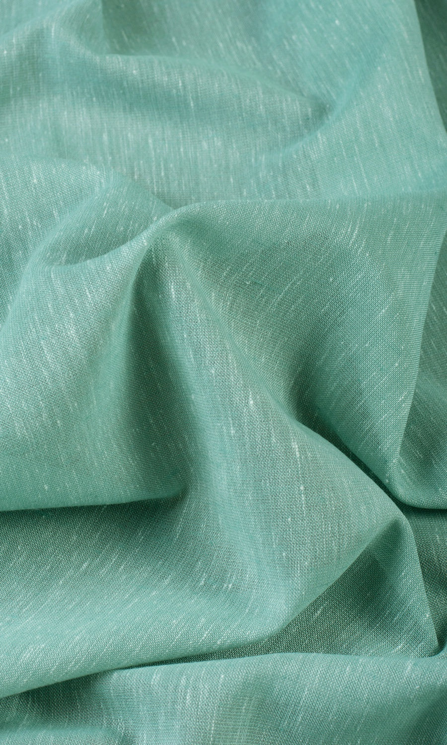 Plain Sheer Roman Blinds & Window Shades (Cyan Green)