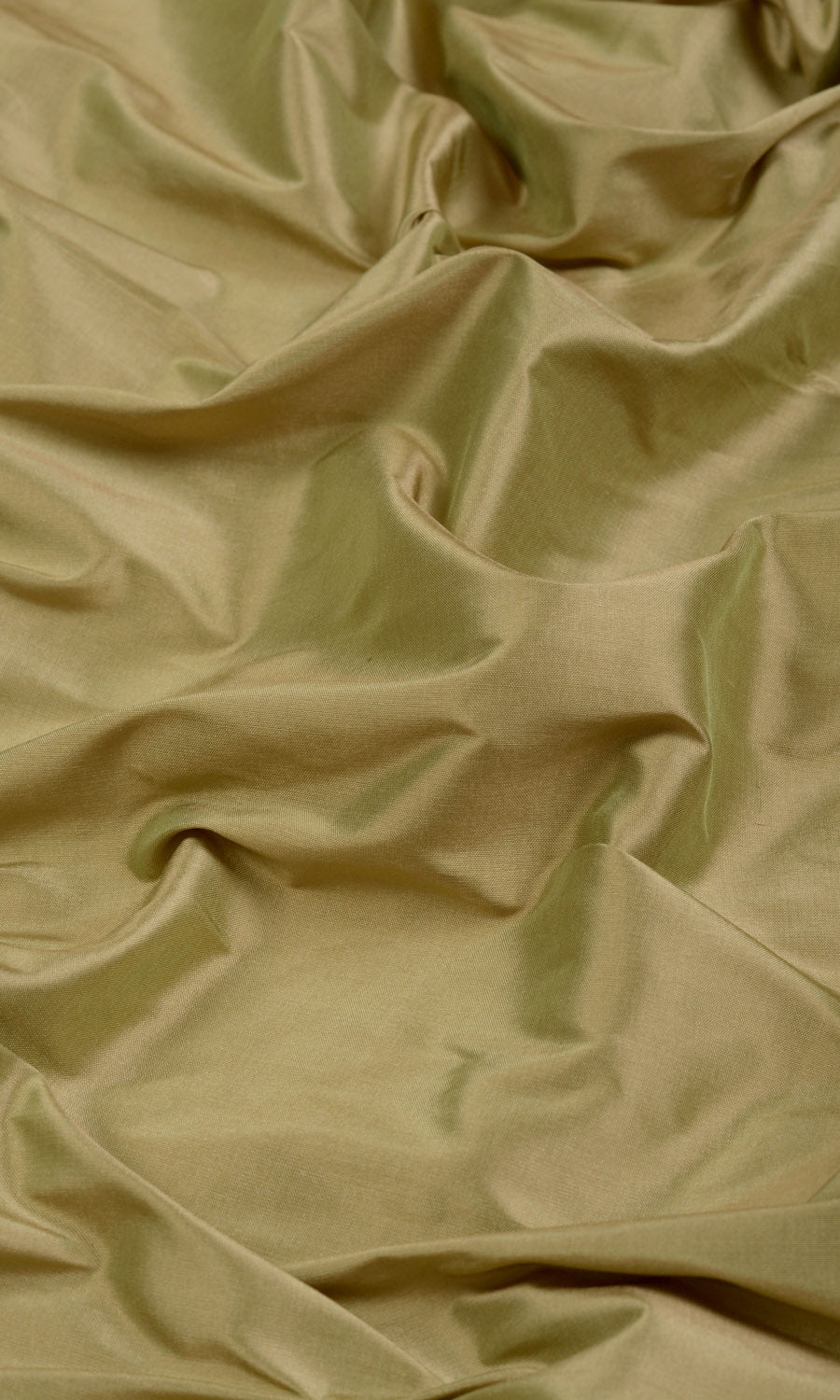 Shantung Silk Fabric Material By the Metre (Moss Green)