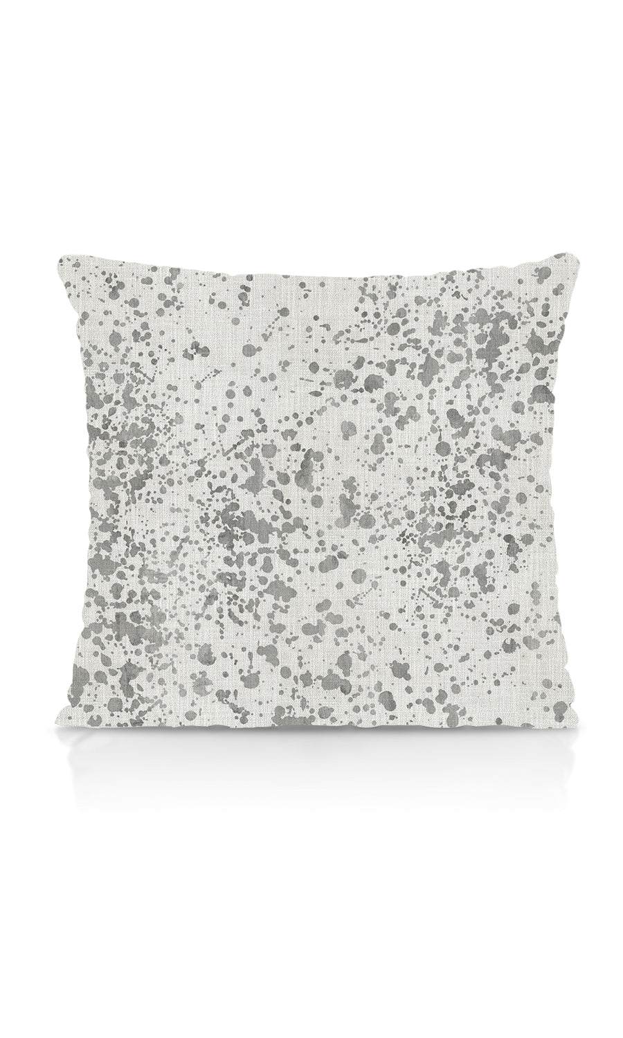 Abstract Print Home Textile Fabric Material Sample (Eggshell White/ Grey)