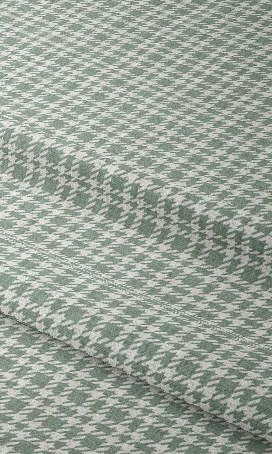 Checkered Window Treatments Fabric By the Metre (Duck Egg Blue)