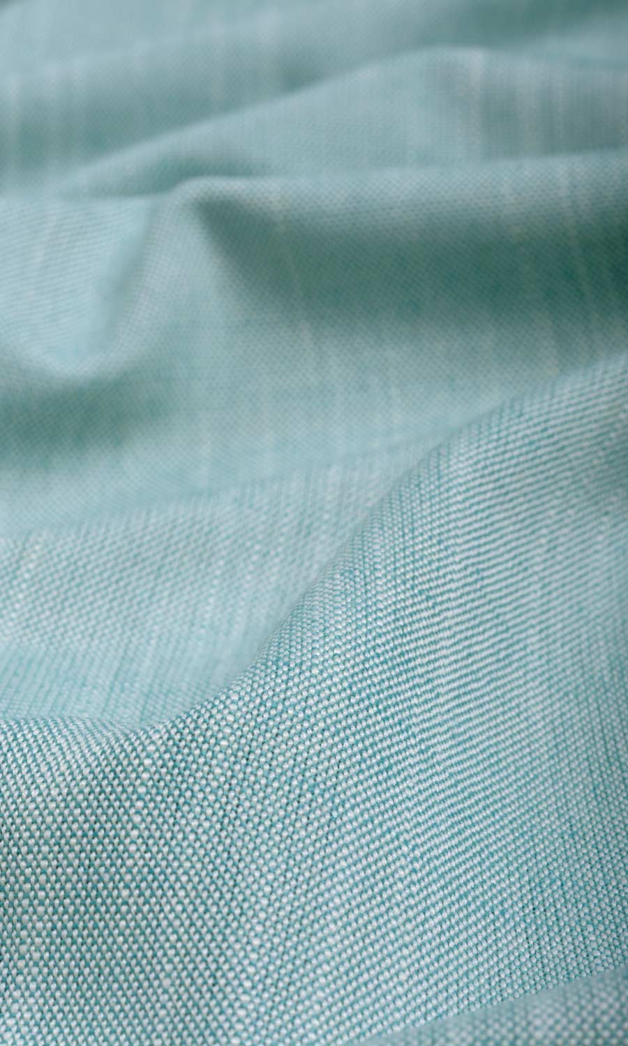 Linen Texture Any Size Style Roman Blinds (Sky Blue)