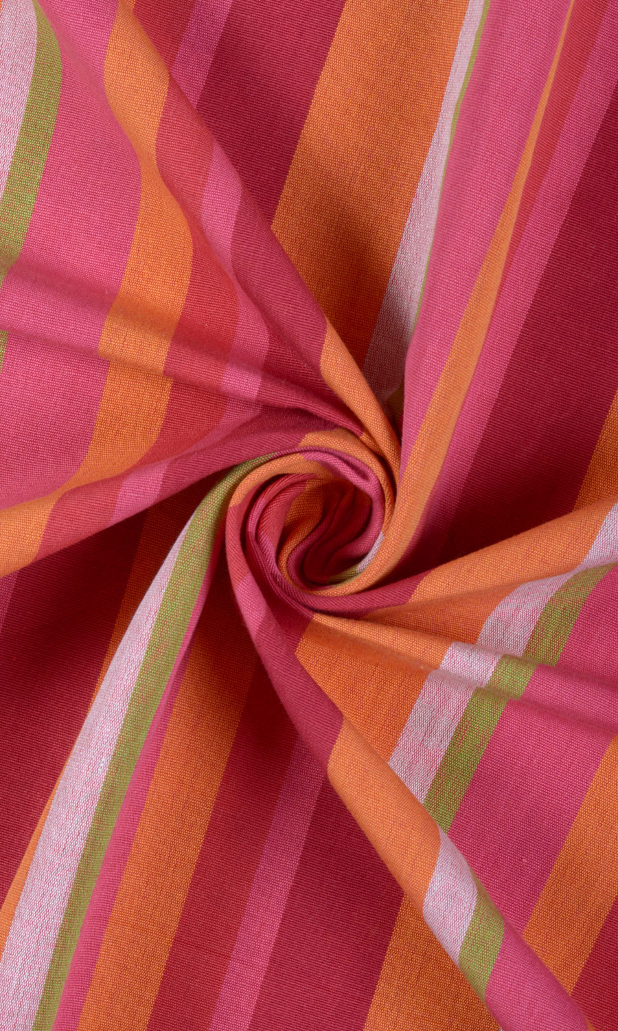 Cotton Fabric Blinds (Orange/ Pink) for Living, Bedroom, Kitchen, Bathroom