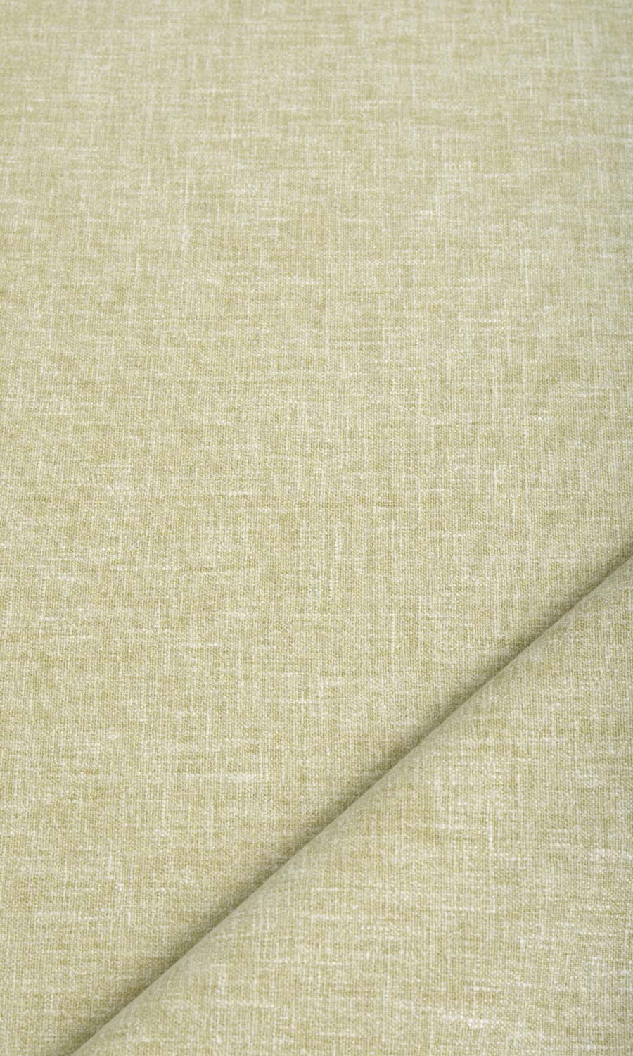 Poly-Cotton Blend Flat, Plain, Fake, Faux, European Relaxed Roman Blinds (Pale Green)
