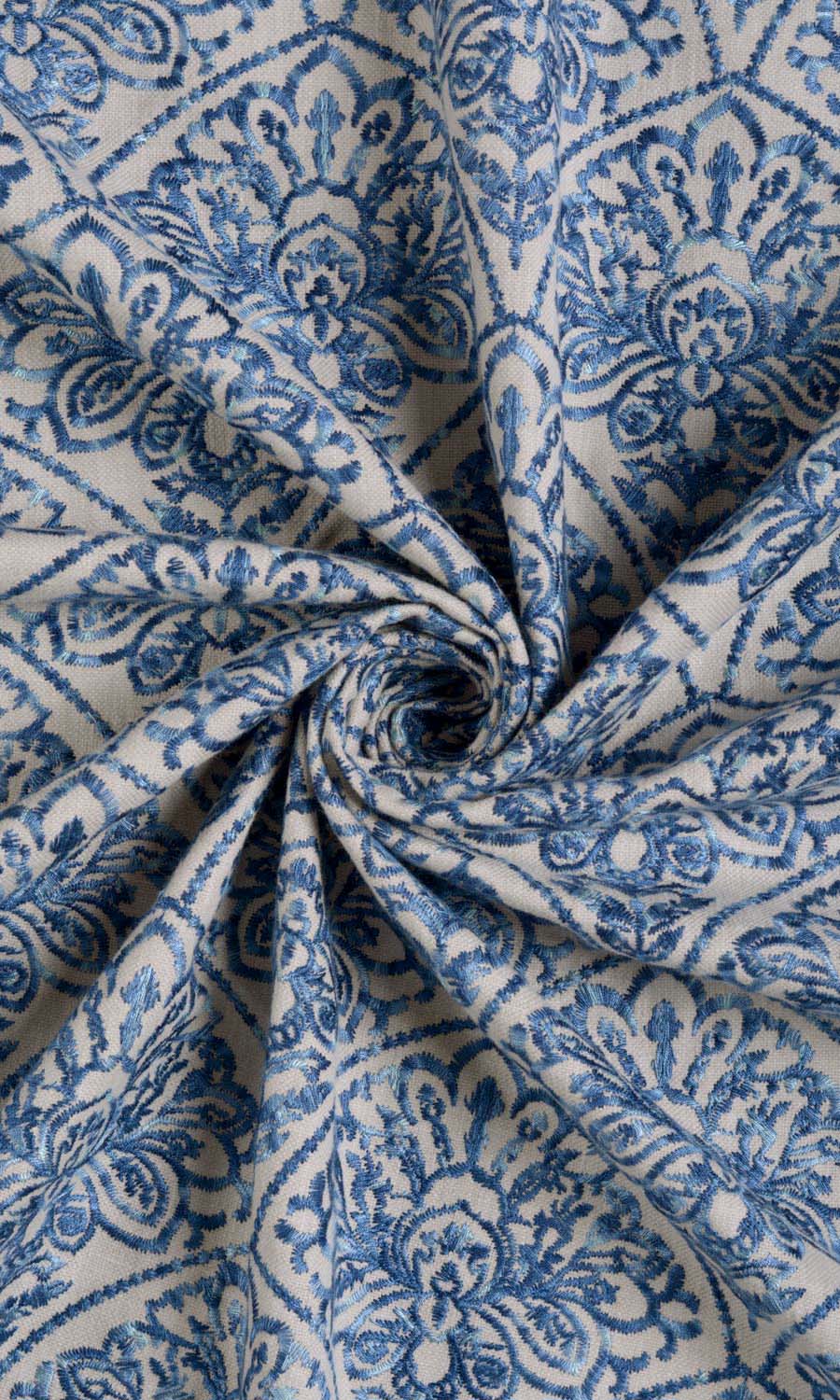 Patterned / Printed / Floral / Damask / Paisley Window Treatments Fabric Sample