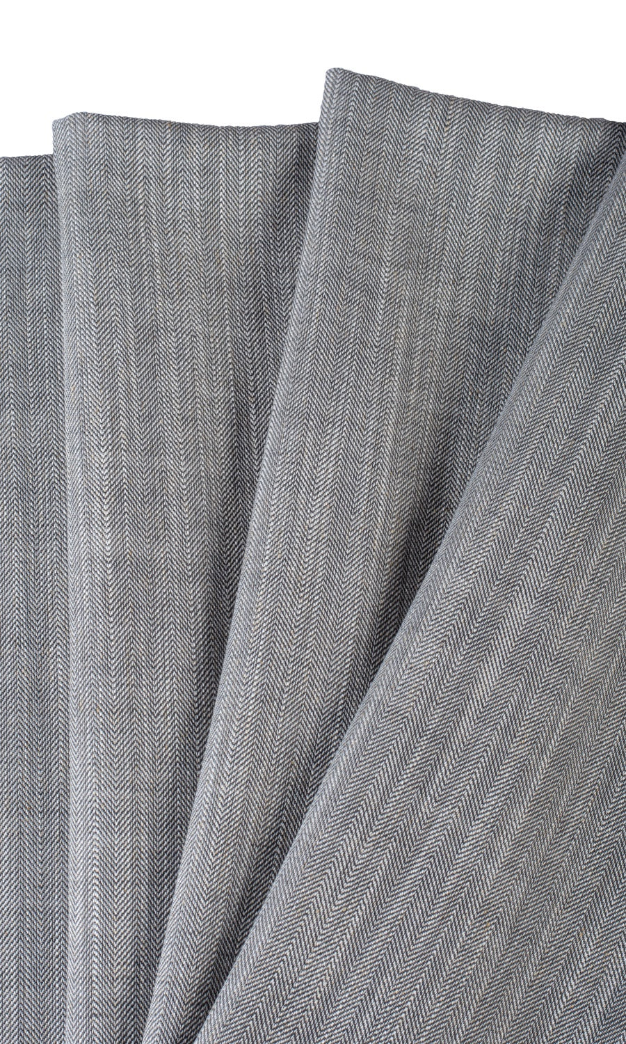 Textured Semi-Sheer Roman Blinds & Window Shades (Gray)