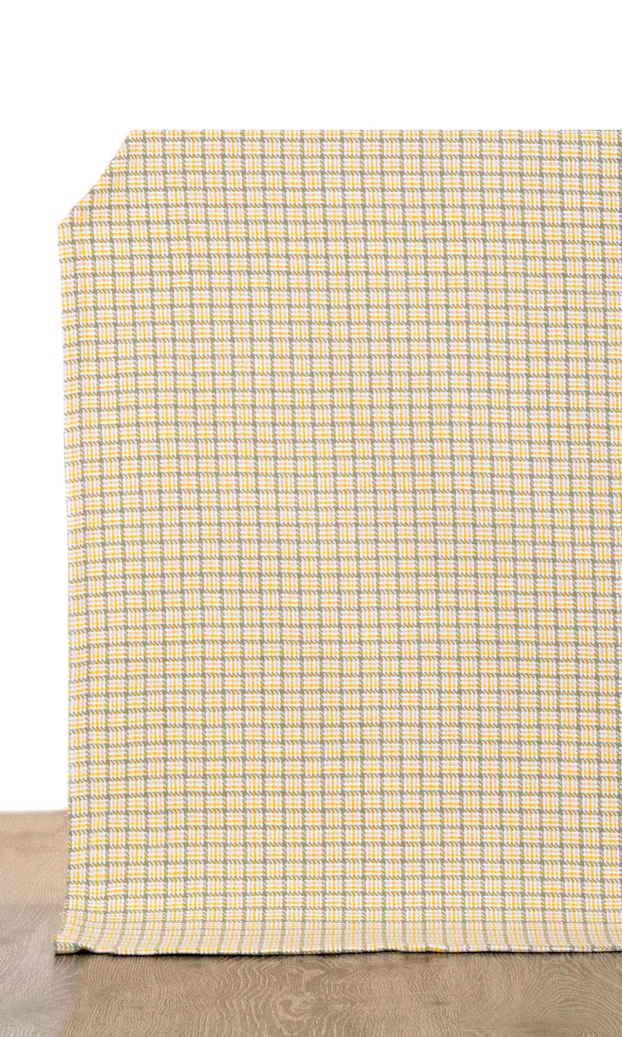Basketweave Made-to-Measure Roman Blinds (Yellow/ Gray/ White)
