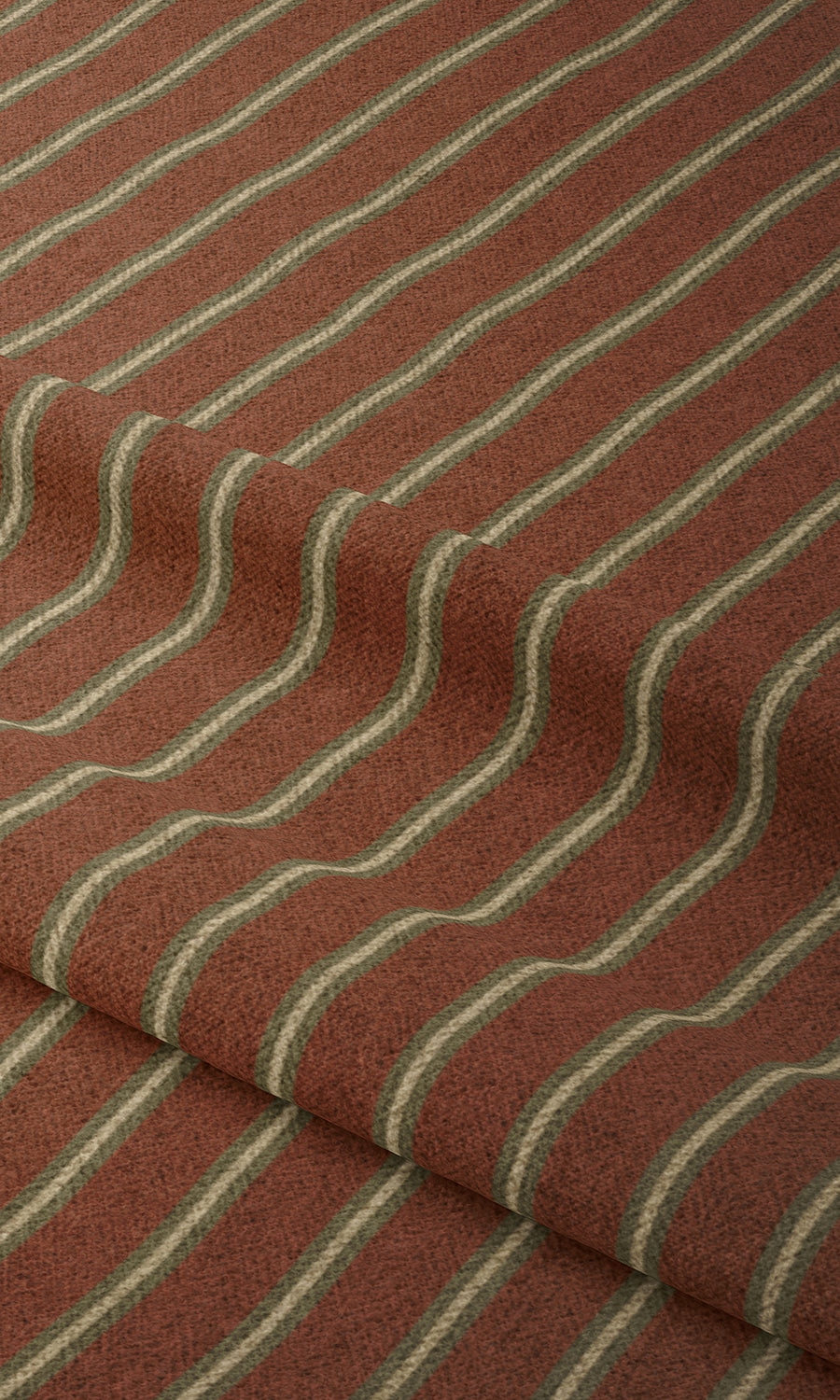 Modern Striped Roman Shades (Red) Extra Long Short Wide