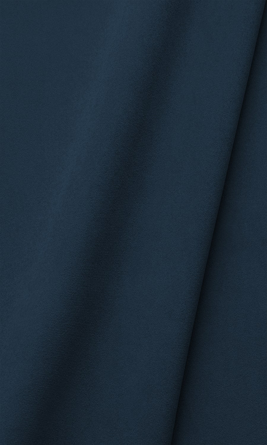 Velvet Fabric Blinds (Navy Blue) for Living, Bedroom, Kitchen, Bathroom