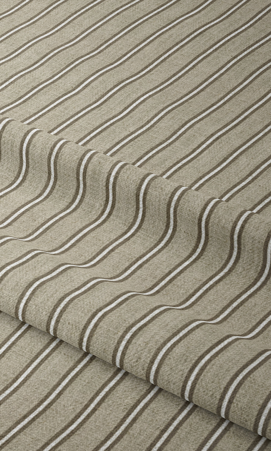 Geometric Print Window Treatments Fabric Sample (Beige/ Brown)