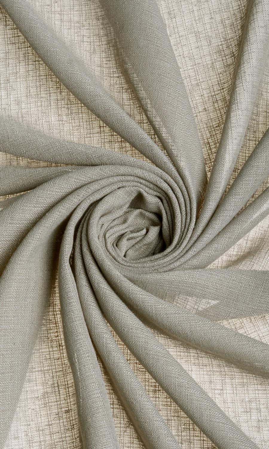 Sheer Made-to-Measure Roman Blinds (Taupe Grey)