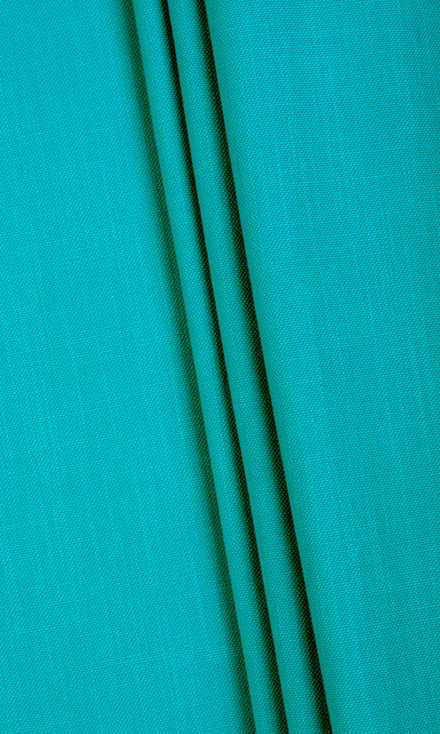 Textured Solid Cotton Any Size Style Roman Blinds (Turquoise Blue)