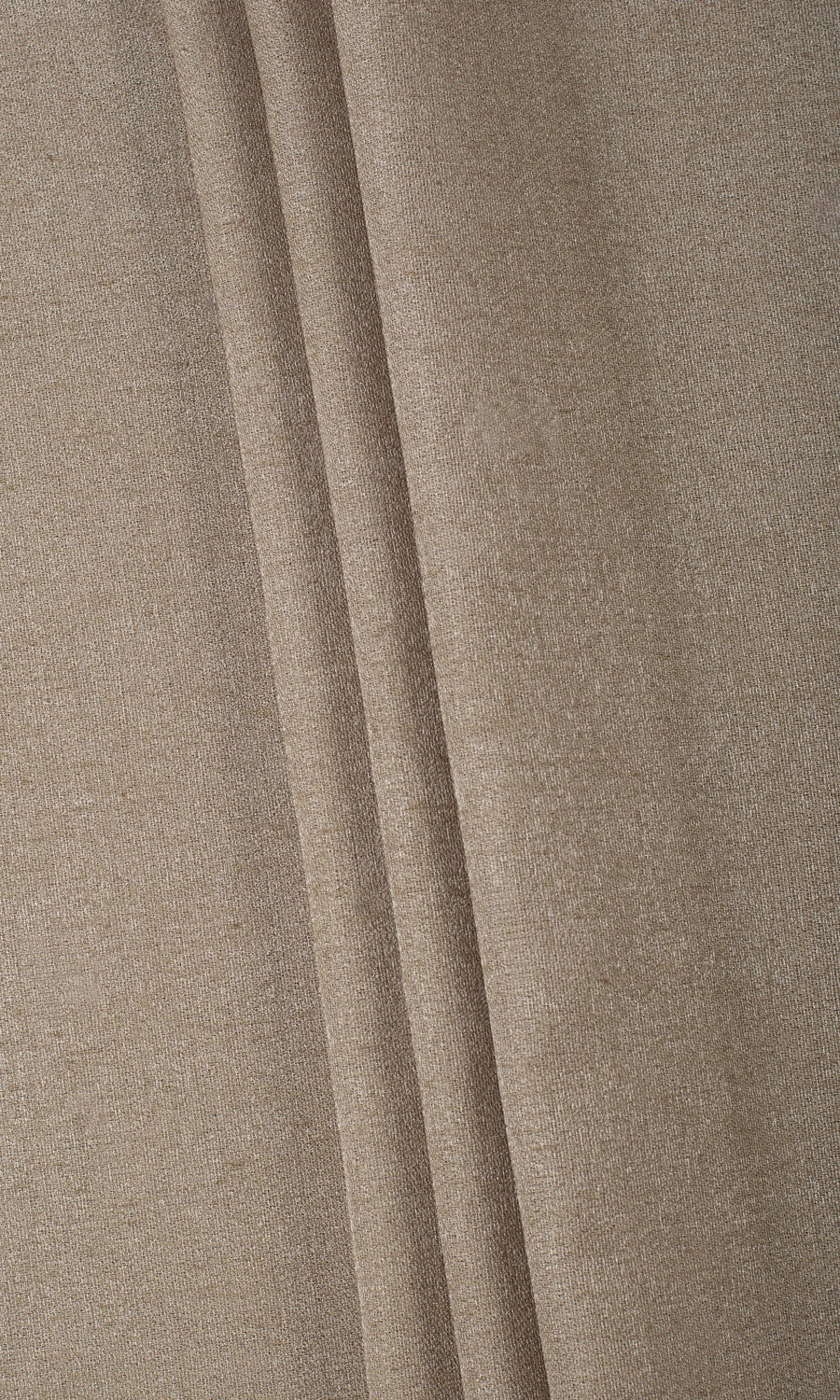 Semi-Sheer Home Textile Fabric Material By the Metre (Caramel Brown)