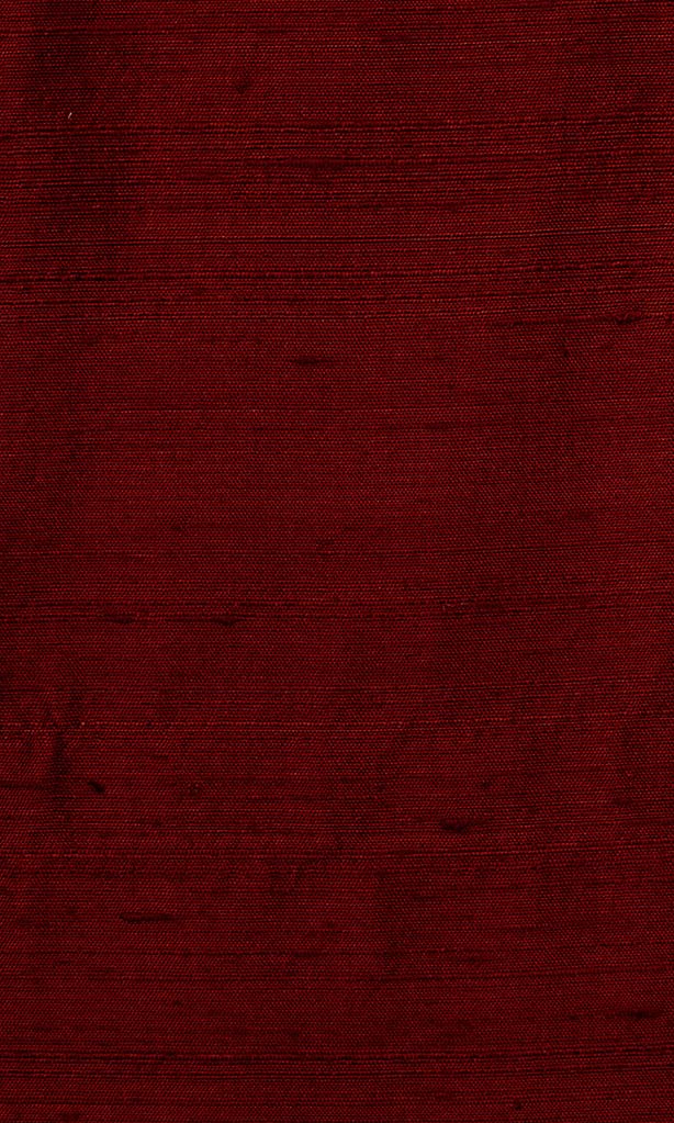 Dupioni Silk Home Textile Fabric Material Sample (Maroon/ Burgundy Red)
