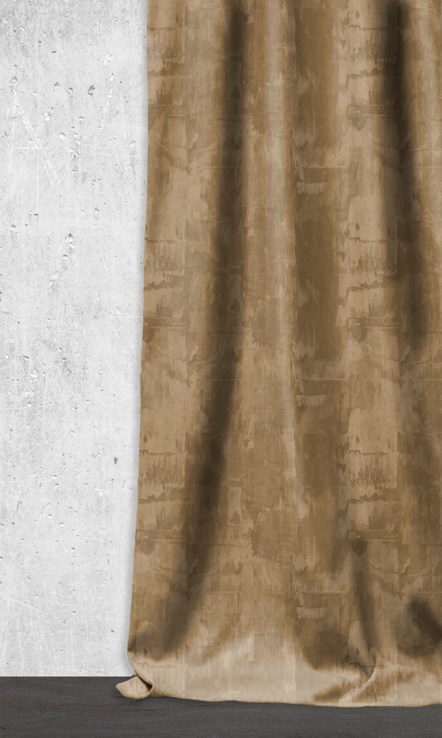 Room Darkening Striped Blinds (Brown/ Beige) for Living, Bedroom, Kitchen, Bathroom