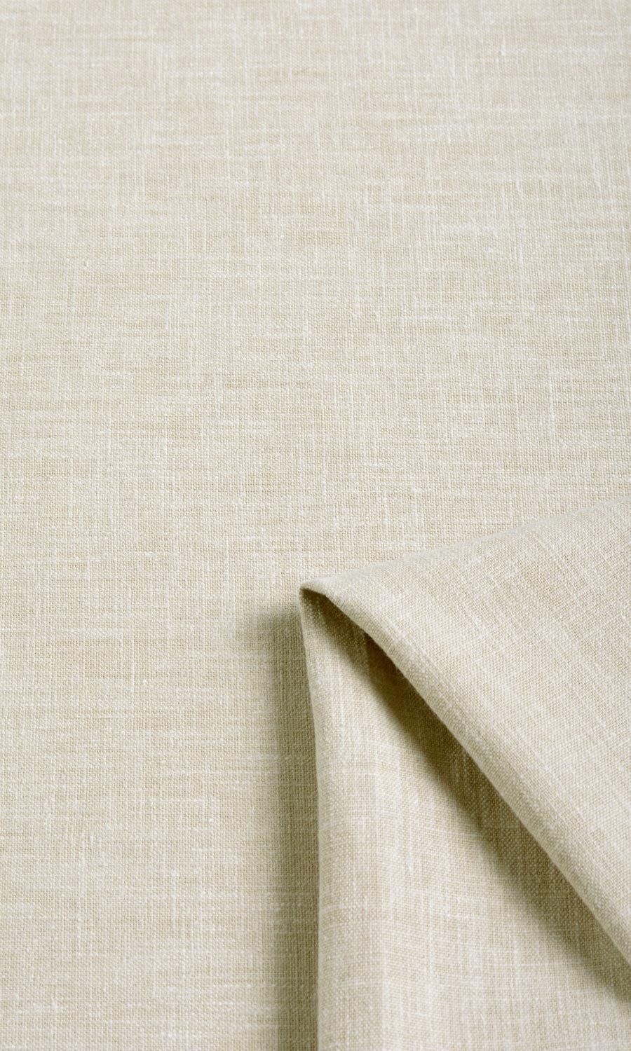 Poly-Cotton Blend Free Fabric Material Sample (Pale Beige)