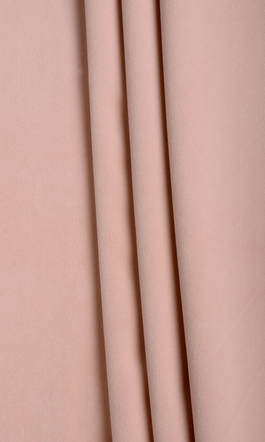 Velvet Flat, Plain, Fake, Faux, European Relaxed Roman Blinds (Blush Pink)