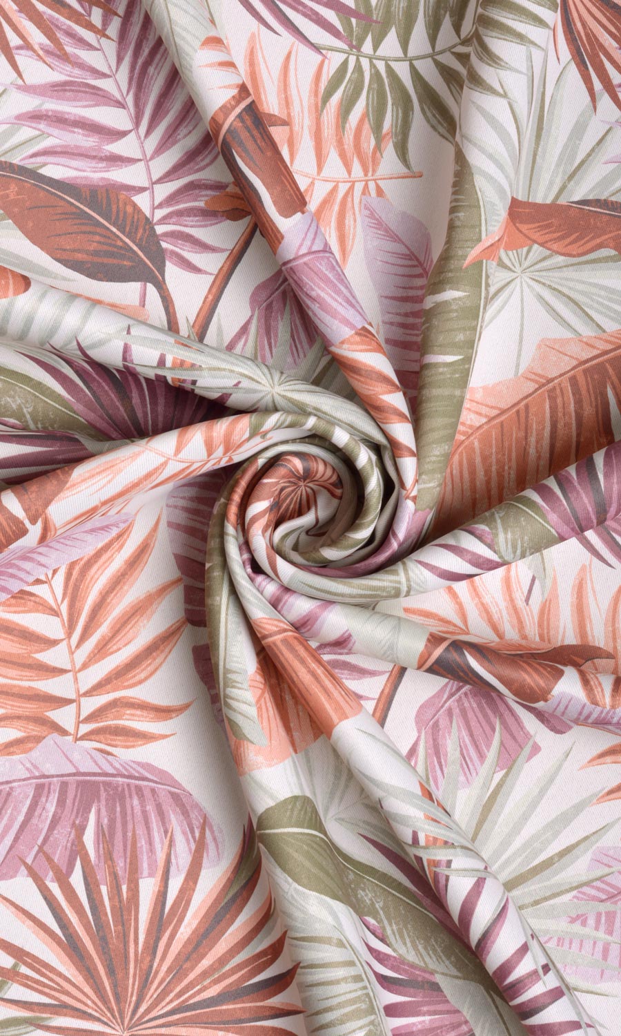 Botanical Floral Made-to-Measure Roman Blinds (Purple/ Green)