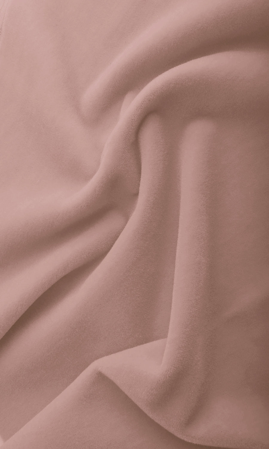 Velvet Home Décor Fabric Sample (Rose Pink)