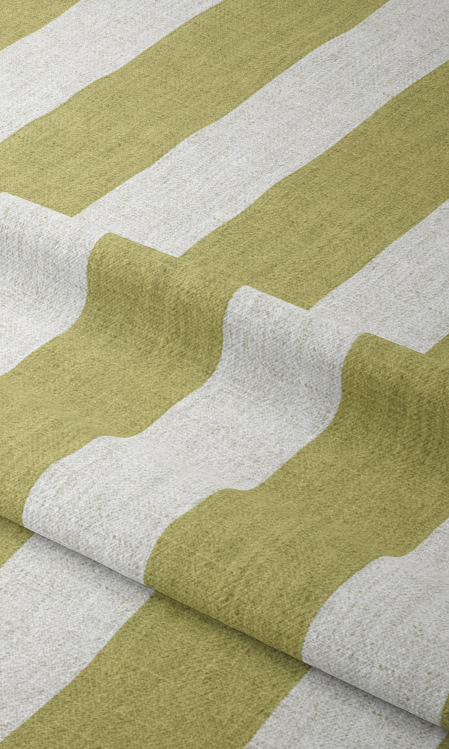 Striped Shades (Chartreuse Green/ White) for Living, Bedroom, Kitchen, Bathroom