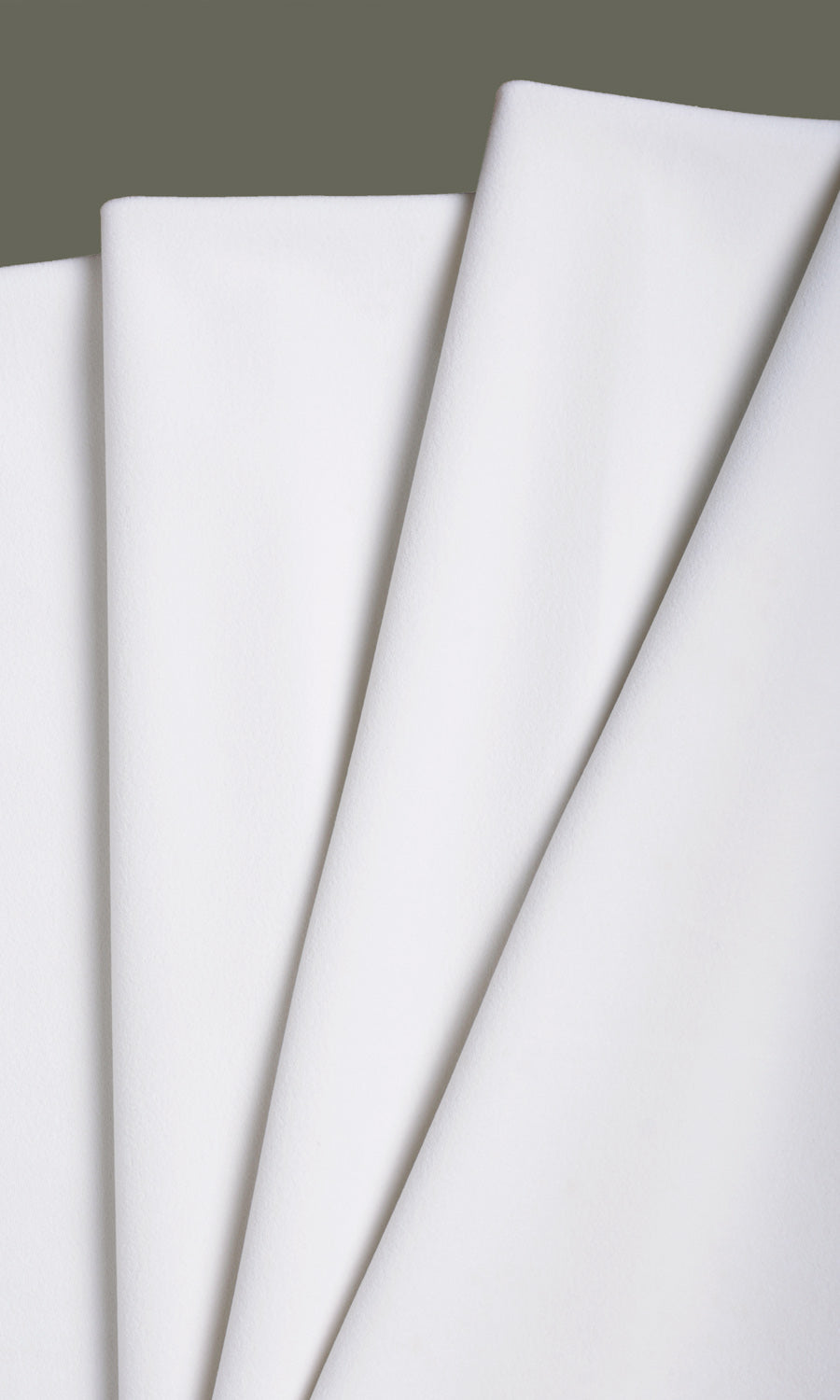 Velvet Roman Blinds & Window Shades (White)