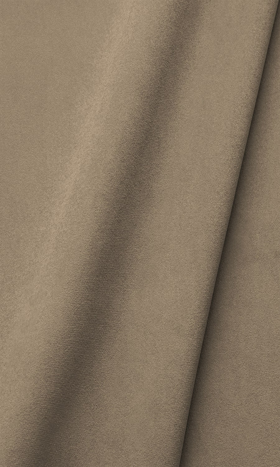 Velvet Roman Blinds (Fawn/ Tan Brown) for Living, Bedroom, Kitchen, Bathroom