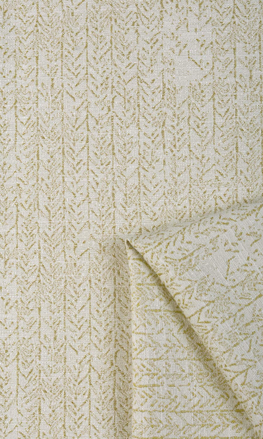 Herringbone Poly-Cotton Roman Blinds & Window Shades (Pale Green)