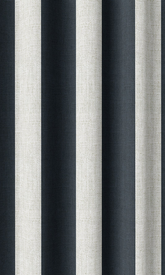Striped Print Blinds (Blue/ White)
