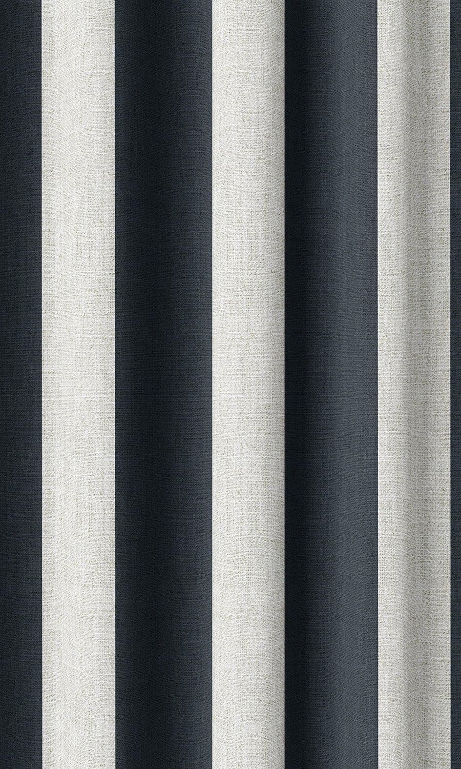 Striped Print Home Décor Fabric By the Metre (Blue/ White)